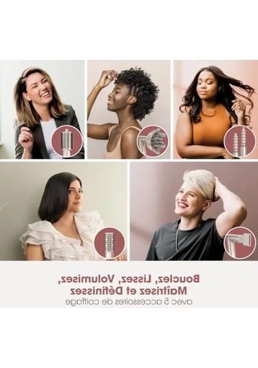 5-in-1 Saç Kurutma Ve Şekillendirme Sistemi - Çok Amaçlı