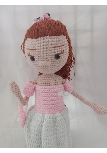 Amigurumi Pembe Kız Bebek