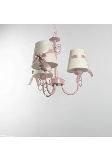 Avize Çocuk Odası 3 Lü Kelebekli