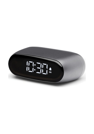 Lexon Minut Alarm Saat Metalik Gri