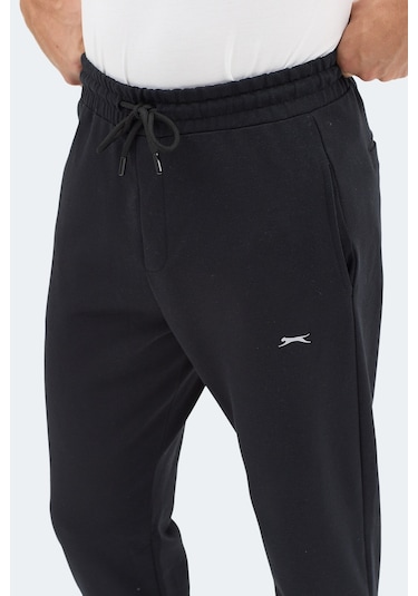 Slazenger Madoc Erkek Siyah Eşofman Altı Siyah