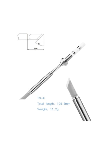 Hallow Ts-k Ts100 Ts101 Mini Dijital Havya Ucu Çelik Kaynak