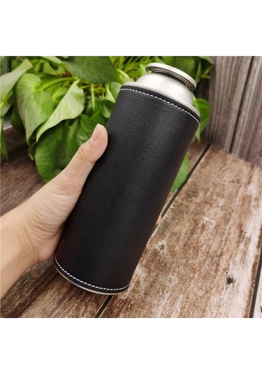 Pazly Gaz Tankı Kapağı - Kolay Kullanımlı Kamp Silindiri Siyah Siyah