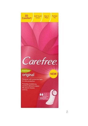 Carefree Fresh Scent Original Günlük Ped 20'li