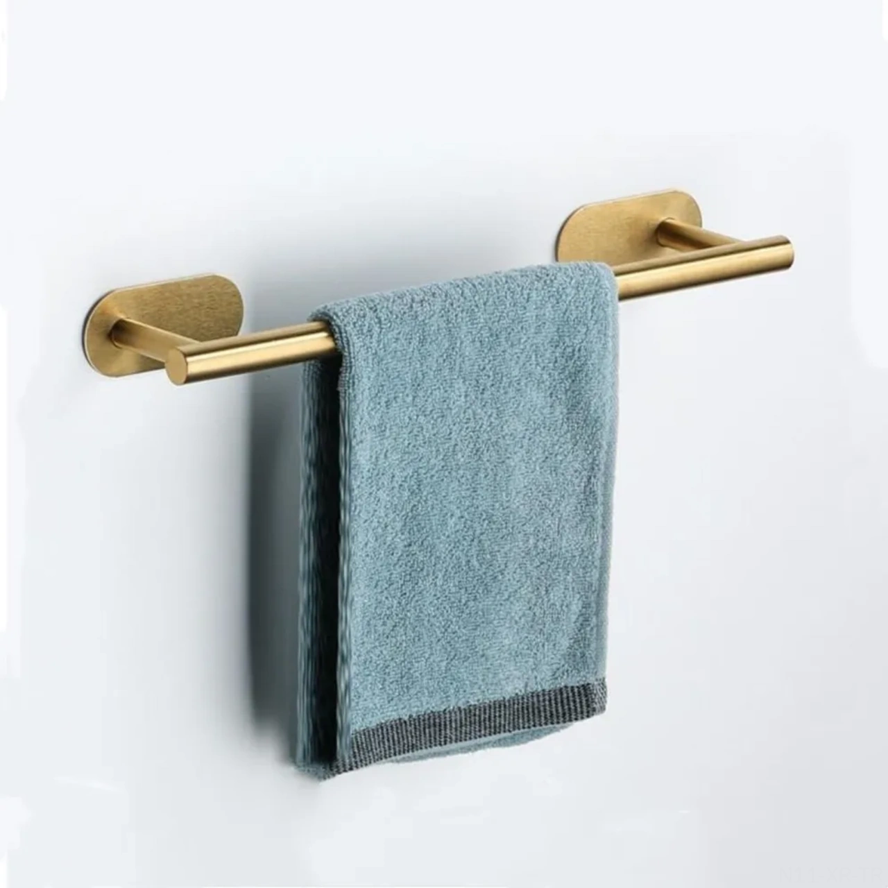 Xiyyadms Stainless Steel Yıkama Havlu Rafı Gümüş , Otomatik Yapışkan, Delme Dirençli, Kolay Kurulum, Evini Düzenli Tutar - 40 Cm Gümüş