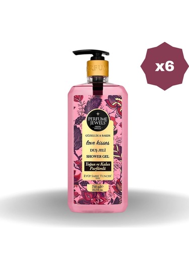 Eyüp Sabri Tuncer Love Kisses Duş Jeli Pet Şişe 750 Ml - 6 Adet Fresh