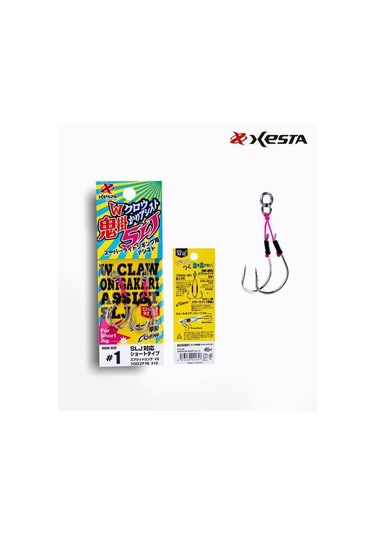 Xesta W Claw Onı-gakarı Assıst Slj Double - 1 1/0