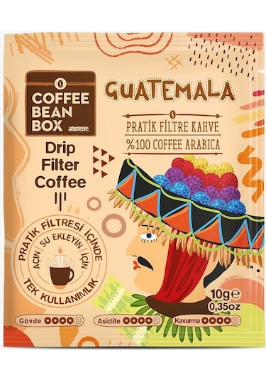 Altın Telve Guatemala Pratik Filtre Kahve 10 x 10 G