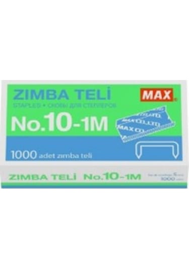 Max No 10-1M Zımba Teli