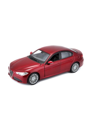 Burago 1/24 Ölçek Alfa Romeo Giulia Model Araba Kırmızı
