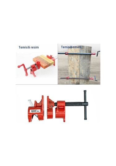 Rox Wood Tezgah Boru Tipi Işkence   1/2''