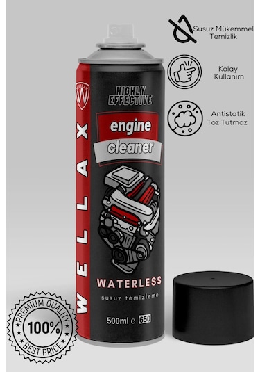 Susuz Motor Temizleme Spreyi Motor Parlatıcı Sprey Motor Yıkama Hızlı Aerosol 500ml