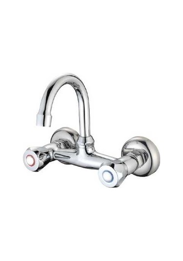 Euromix Duvardan Aplike Döner Eviye Mutfak Ve Lavabo Bataryası 024