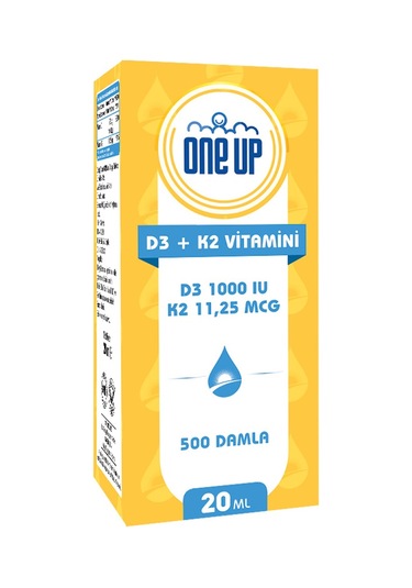 One Up D3 K2 Vitamini 20 Ml Damla Aromasiz