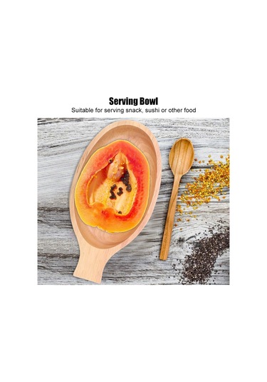 Suşi Kasesi, Yemek Kasesi Servis Kasesi Yenilikçi Balık Şekli Mutfak Yemek Tatlı Kasesi Suşi Tabak Saplı Sofra Takımı 24x12.5x3cm