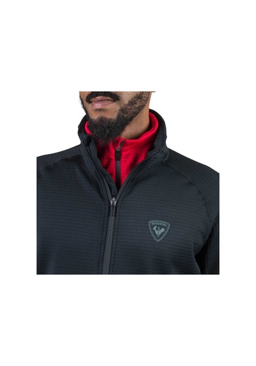 Rossignol Blackside Fleece Fz Erkek Siyah Polar Blk Siyah