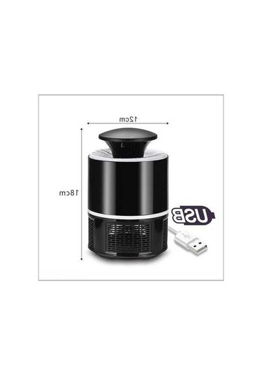 Tongxida Evde Kullanım İçin Usb Işık Katalizörlü Moskit Tutucu, 365nm Siyah Girişli Evcil Sinirci Yok Edici