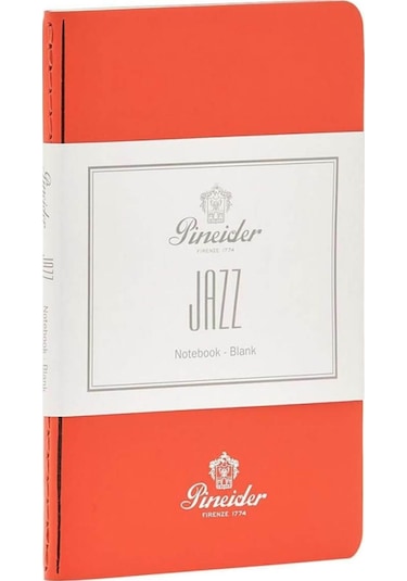 Pineider Defter Jazz 9x14 Cm Turuncu Cqs10qul01s039 Kırmızı
