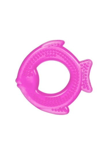 Wee Baby Sulu Diş Halkası - Pembe Balık Pembe