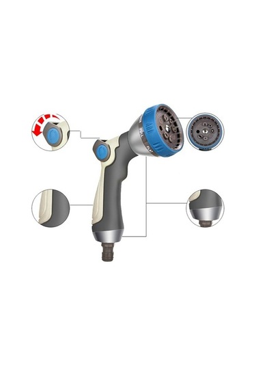 Srıwen Bahçe Hortumu Memesi Bahçe Hortumu Memesi Veranda Araba Yıkama Temizleme Araçları Için Bahçe Püskürtücü Sulama Bitkileri Çim 7484 Diğer