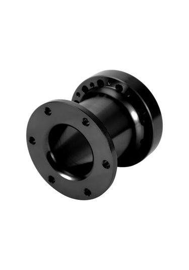 Kosona 3 İnç Universal Direksiyon Hub Spacer, Alüminyum Konstruksiyon, Sürücü Konumunu İyileştirir, Siyah