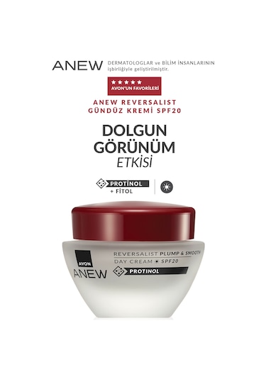 Avon Anew Reversalist Plump & Smooth Gece Ve Gündüz Krem Seti