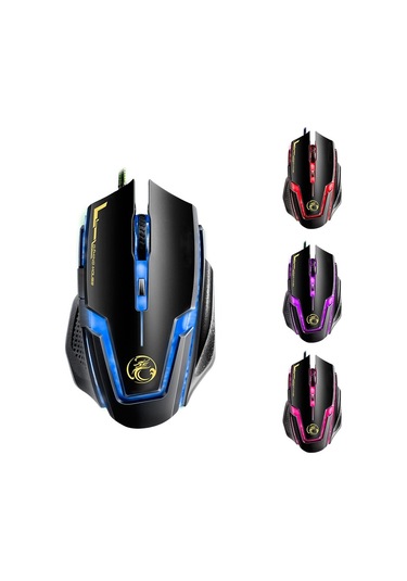Cbtx Imıce A9 RGB USB Kablolu 4000 DPI Oyucu Mouse