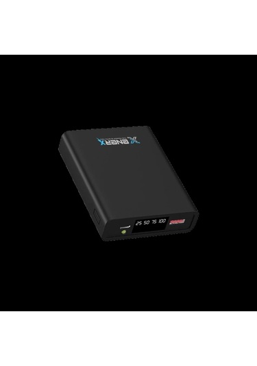 Enerx Enr-p1025dc Powerbank 10.000 Mah Dijital Ekranlı Fenerli Usb+type-c 2.1a Beyaz Siyah