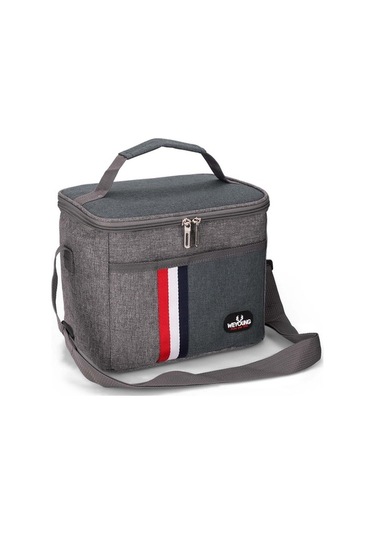 Tongxida Isıtmalı Yemek Çantası - Su Geçirmez, Taşınabilir Gri Gri