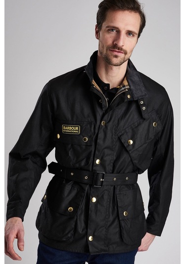 B.Int. International Yağlı Ceket Bk51 Black(507014731) Siyah