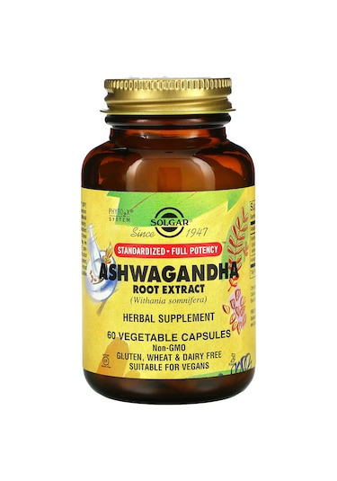 Solgar Ashwa/gandha 400 Mg 60 Kapsül