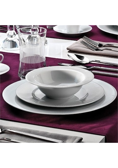 Kütahya Porselen Çisil 24 Parça 6 Kişilik Yemek Takımı