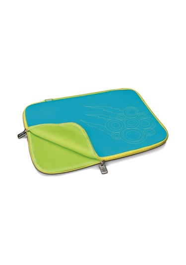 Digitus Slimbag Lunar Lodge Notebook Çantası, Turkuaz/pastel-sarı Renk,15,4 , Ebatlar: 38,5 X 28cm Value : Mavi