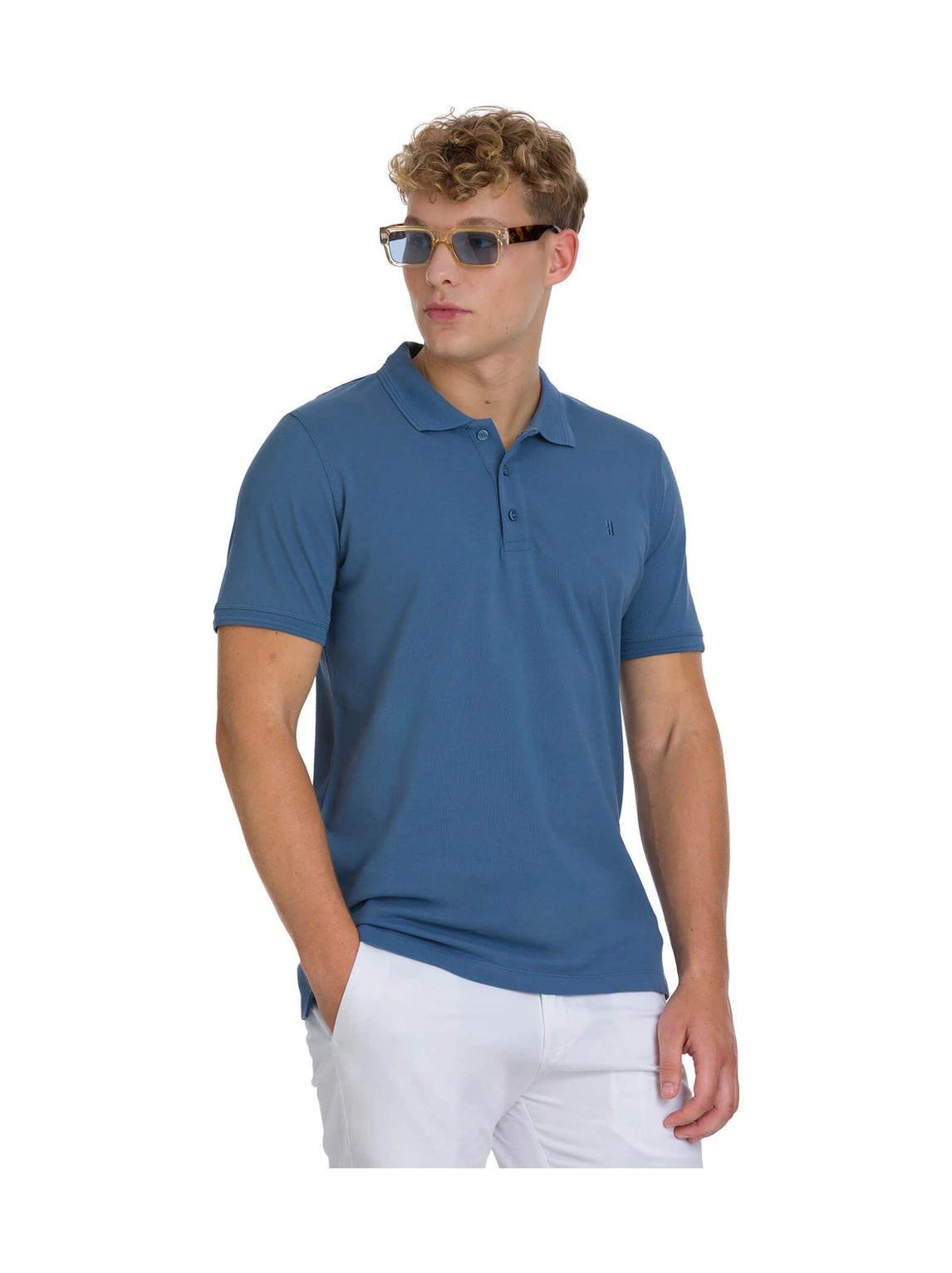 Hatemoğlu İndigo Regular Fit 100% Pamuklu Polo Yaka Tişört 35228 11764832