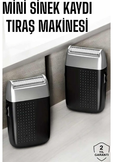 Tıraş Makinesi Mini Sinek Kaydı Şarjlı Taşınabilir Paslanmaz Çelik