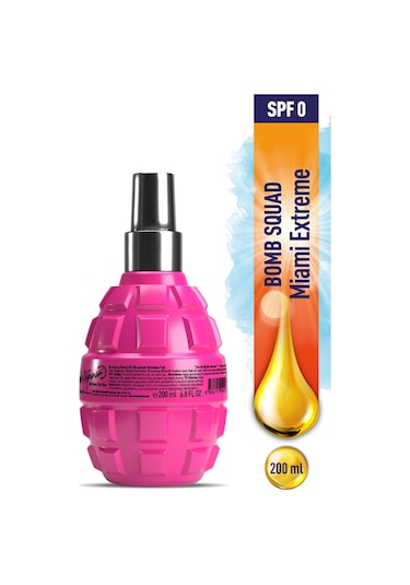 Eda Taşpınar Miami Extreme Bronzing Bomb Bronzlaştırıcı Güneş Yağı SPF0 200 ML