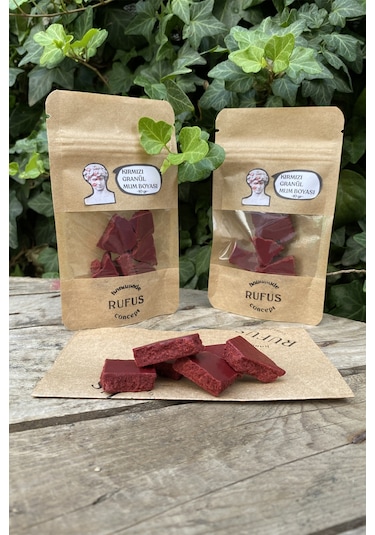 Kırmızı Granül Mum Boyası ( 10 gr )