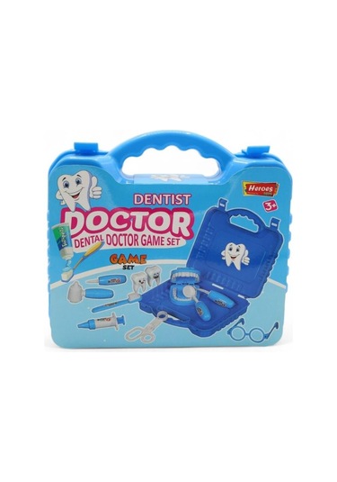 Heroes Toys Küçük Çantalı Erkek Dişçi Seti Ern-812