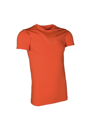 Sportface Sf-0004 Sıfır Yaka Kısa Kollu Tişört Turuncu