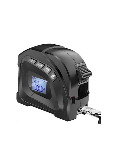 Pazly 2'si 1 Arada Dijital Şerit Metre: 40m Lazer Ölçüm + 5m Şerit, 4 Modlu, Taşınabilir, Kullanışlı 40m Lazer Ölçüm Ve 5m Şerit