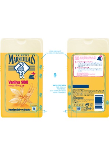 Listerine Cool Mint Ağız Bakım Suyu 250 ML + Le Petit Marseillais Vanilya Sütü Duş Jeli 250 ML