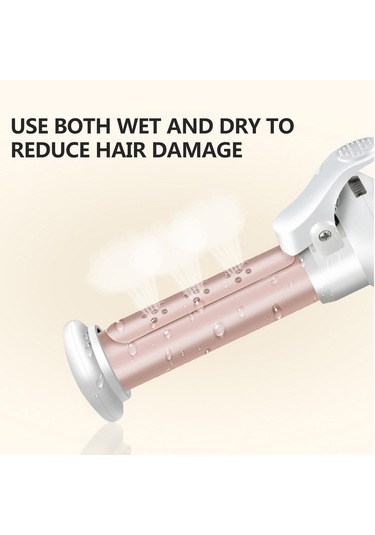 Samdoo Usb Şarjlı Kablosuz Mini Keratinizatör - Hızlı Isınma, Nemli/kuru Saç Uyumlu, Taşınabilir Curl & Düzleştirme Aleti