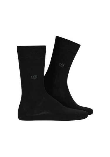 D's Damat 600 Erkek Bambu Çorap Siyah