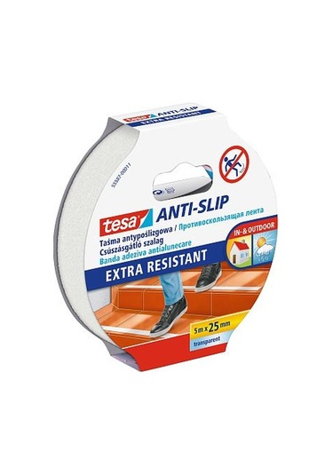 Tesa Bant Merdiven Kaydırmaz Şeffaf 5X25  55587-00011