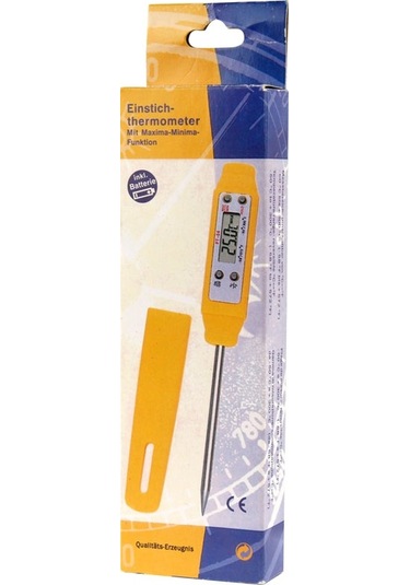 Sones Lcd Dijital Gıda Termometresi, Sıcaklık Aralığı: -50 İla 300 Santigrat Derece Sarı