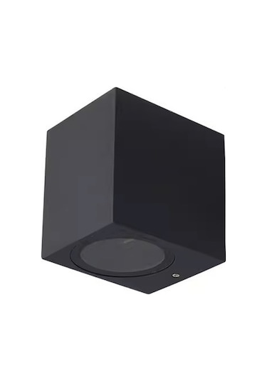 Tongxida Ip67 Su Geçirmez Led Dış Duvar Lambası, 1 Başlı Kare Gu10, Sıcak Beyaz Sıcak Beyaz