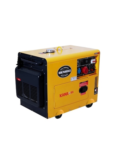 Kama By Reis Kdk7500sc3 Dizel Jeneratör 5.5 Kw/6.9 Kva Rm