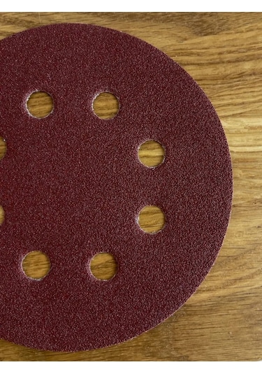 Vitatools Cırt Cırtlı Zımpara Diskleri, 125 Mm, P100, 10 Adet 102438914