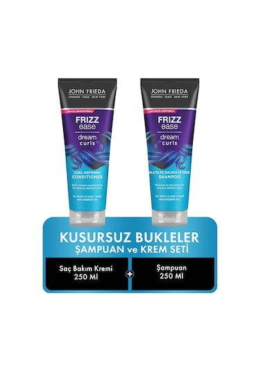John Frieda Frizz Ease Dream Curls Kusursuz Bukle Şampuanı 250 ML + Maske 250 ML