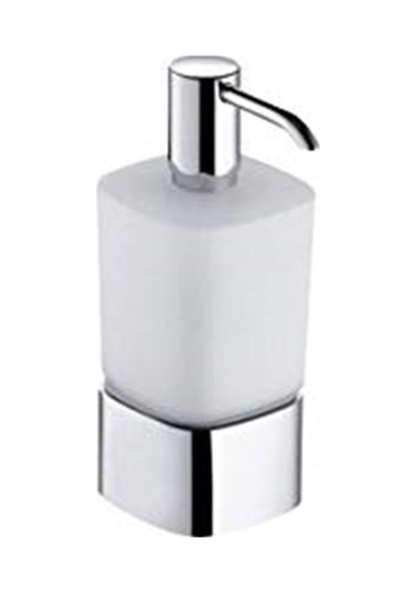 Keuco Aks. Elegance Sıvı Sabunluk tezgah Üstü Cam- Krom - Keu